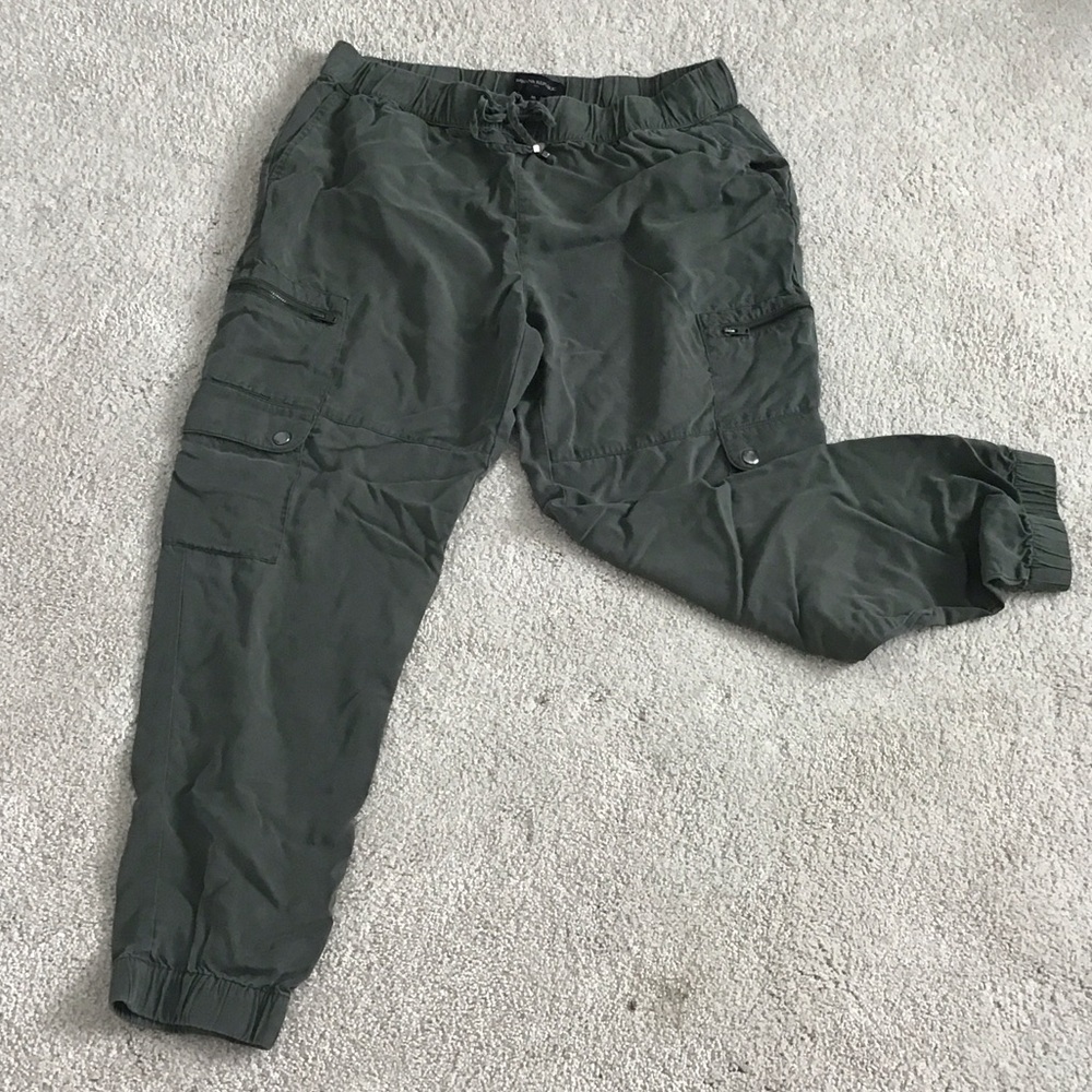 Banana Republic Women's Dark Green Joggers